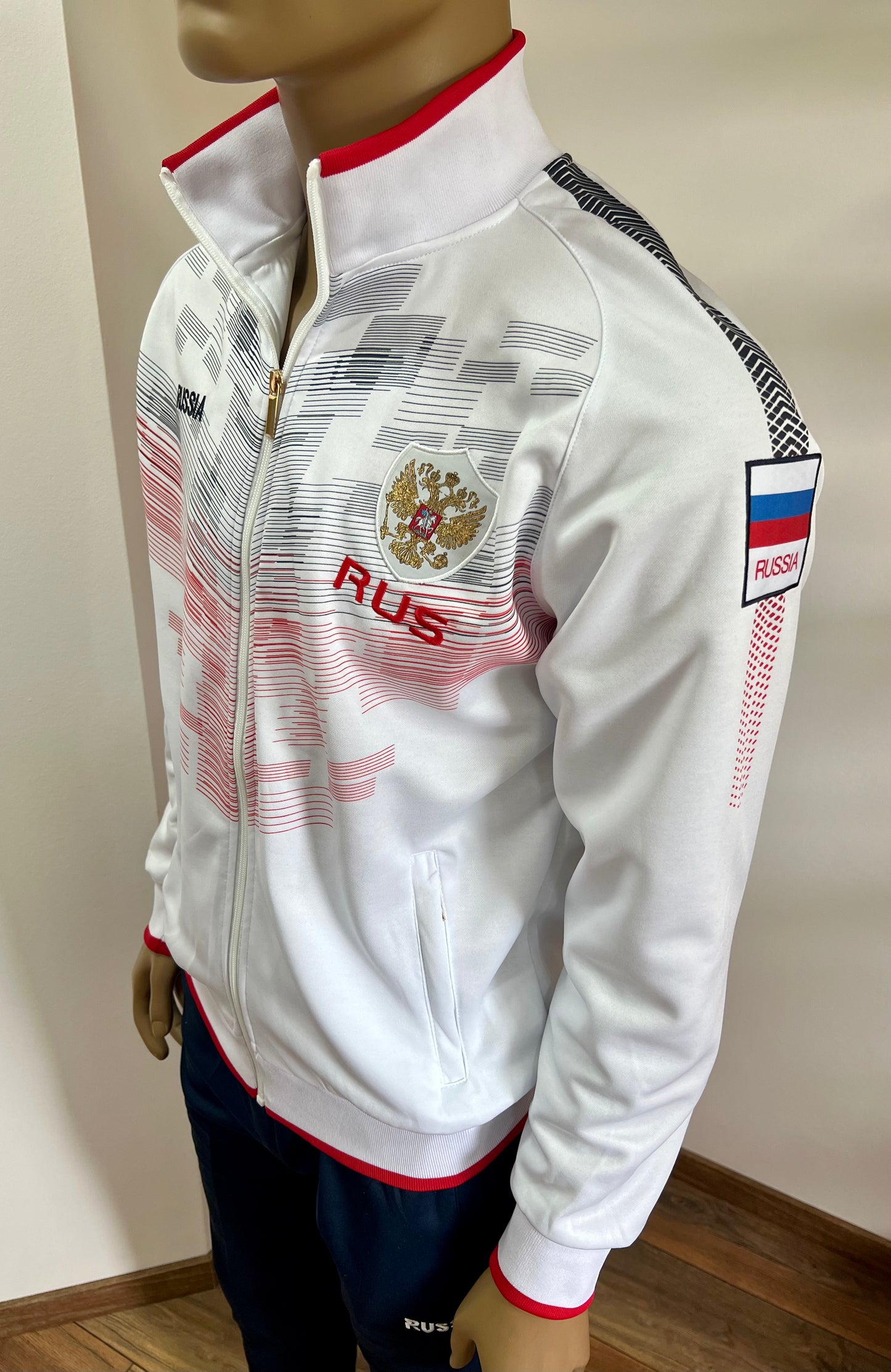 Forward Sport-Trainings Anzug *RUS* Weiß/Blau