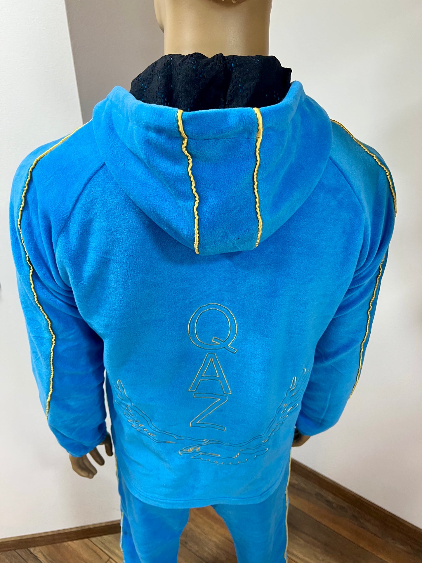 ASICS "KASACHSTAN" Olympic Team Unisex Trainingsanzug aus Fleece