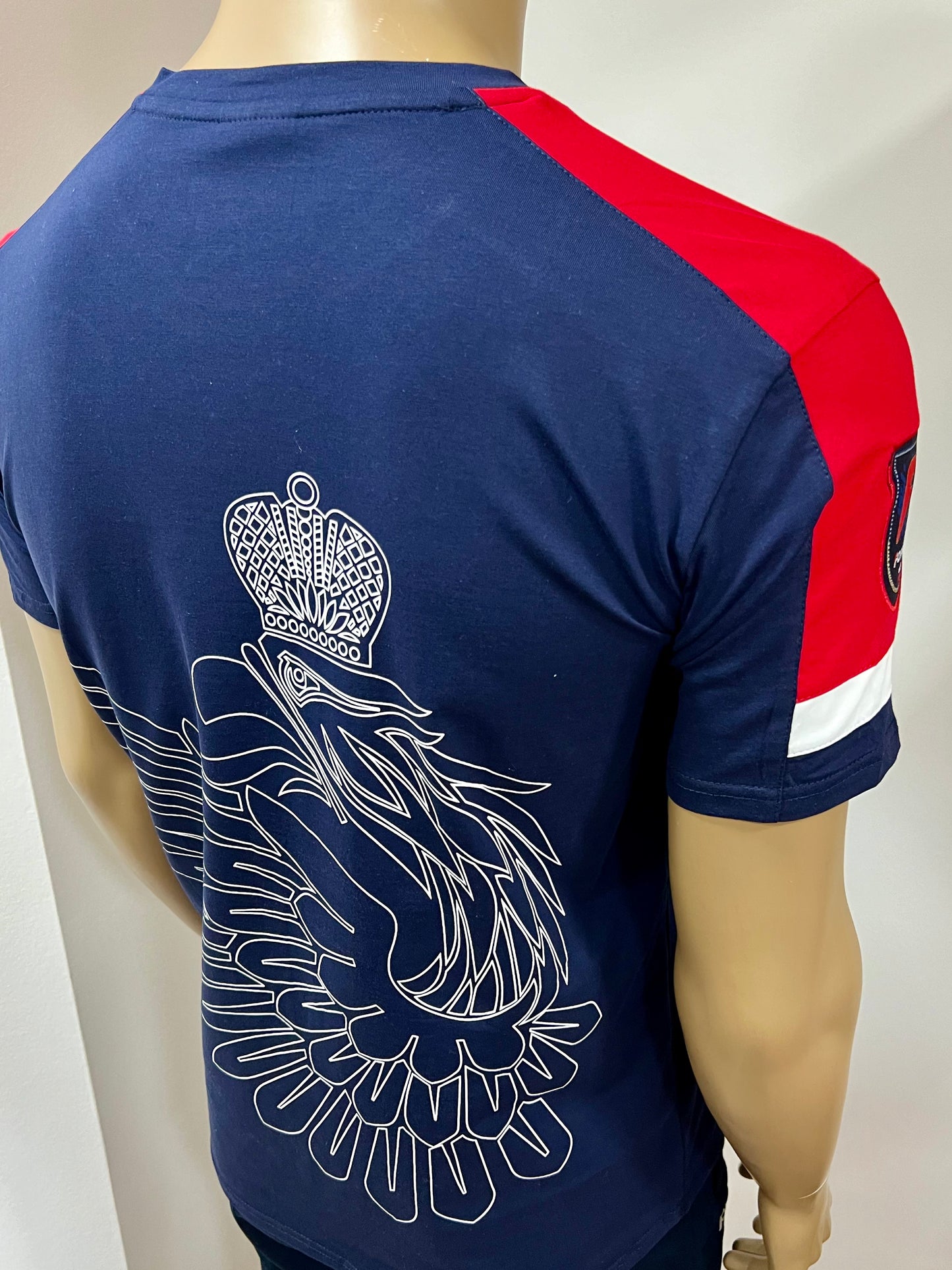 FORWARD T-Shirt blau/rot mit Wappen
