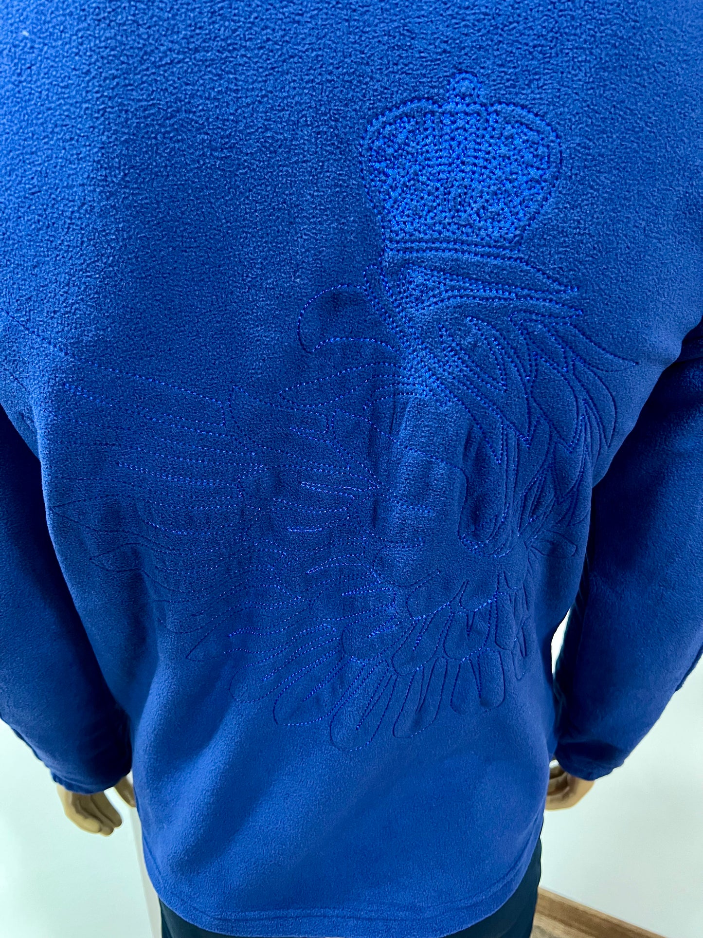 FORWARD Fleece Sport-Trainings Kapuzen-Jacke *RUSSIA* Blau