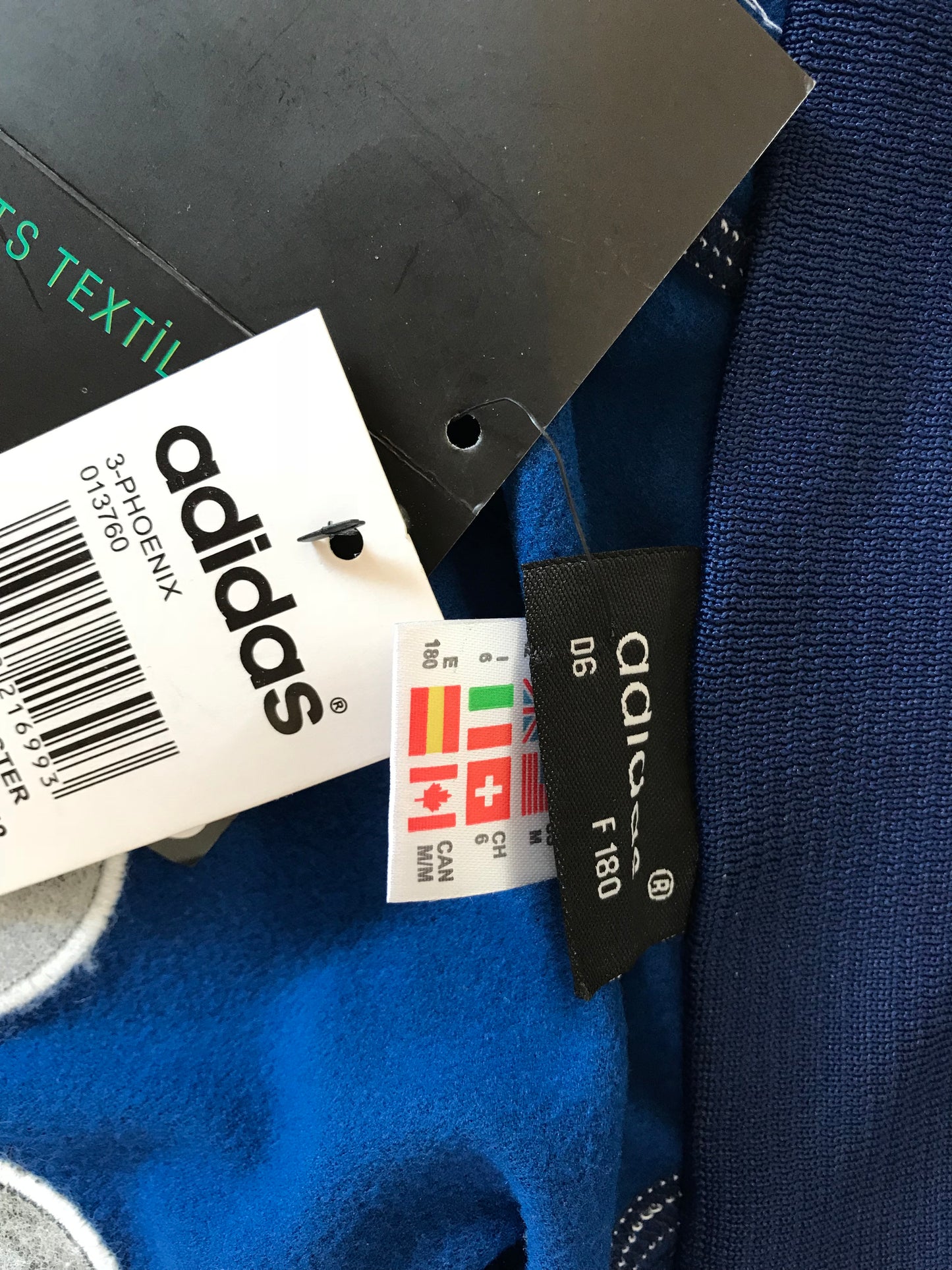 Adidas CCCP Sportanzug „90-er" Dunkelblau