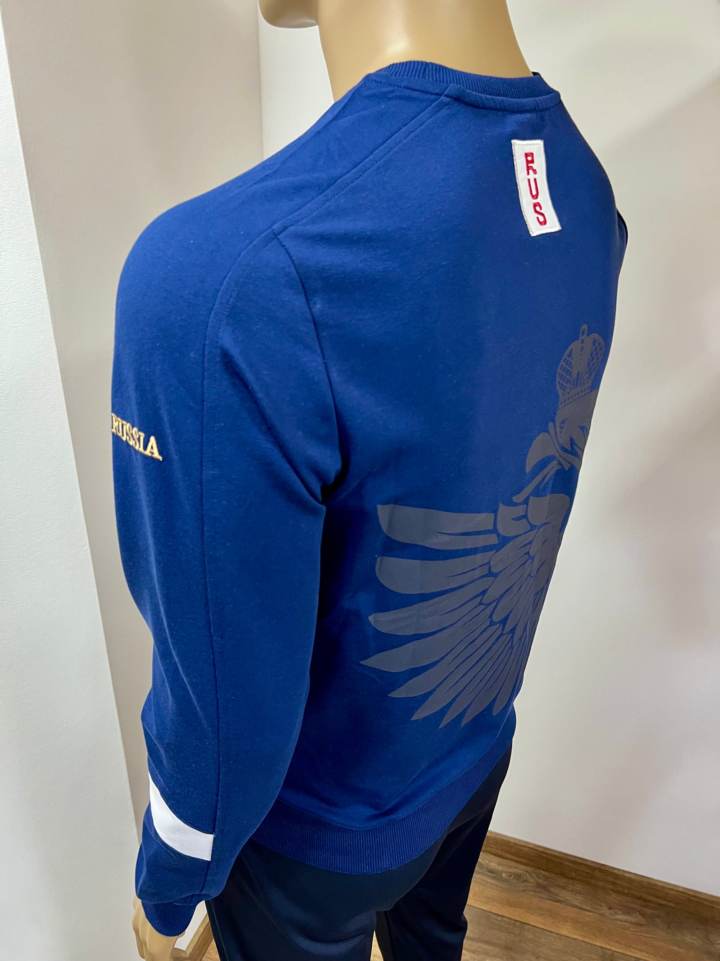 FORWARD Sweatshirt/Толстовка mit Adler - weß/blau