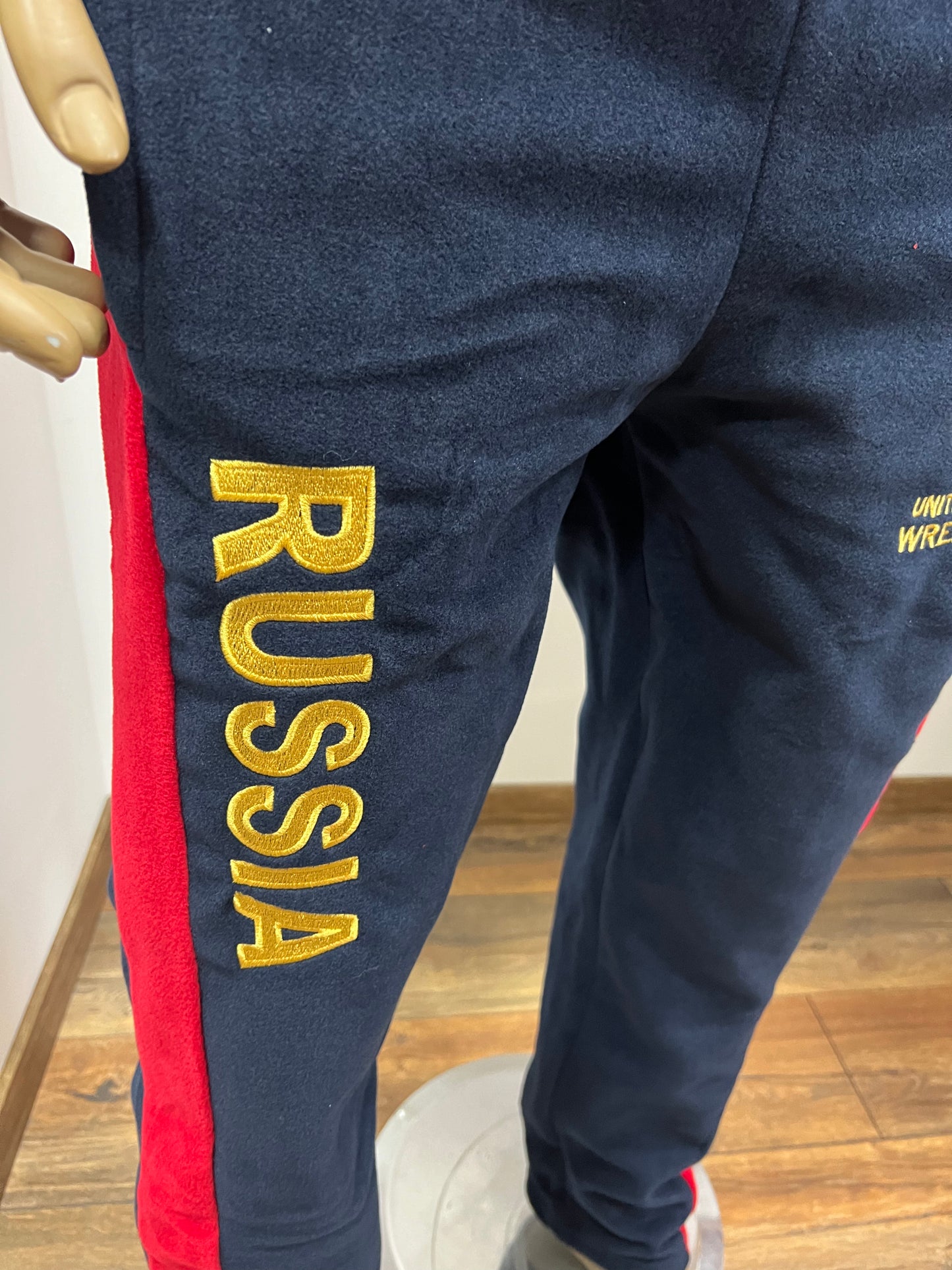 WRESTLING TEAM "RUSSIA" Unisex Trainingsanzug ROT/BLAU