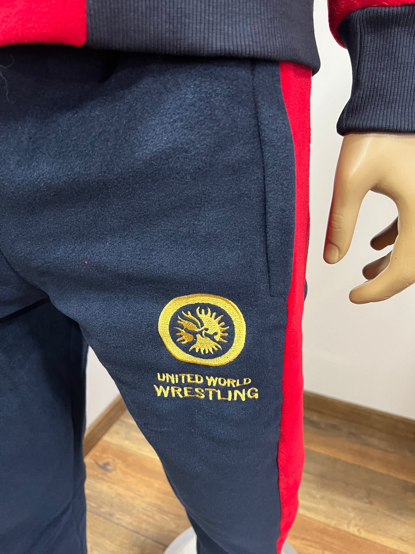 WRESTLING TEAM "RUSSIA" Unisex Trainingsanzug ROT/BLAU
