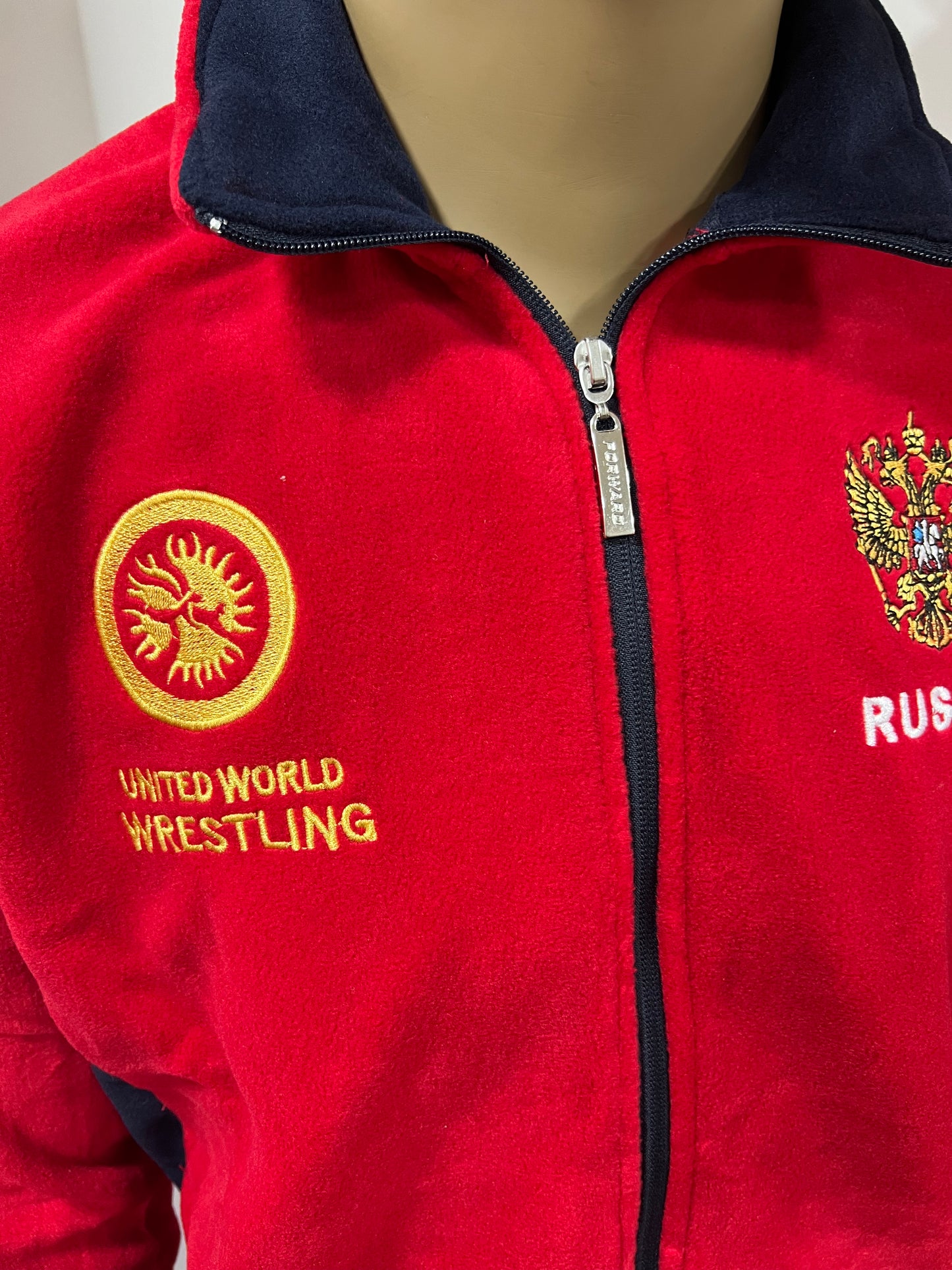 WRESTLING TEAM "RUSSIA" Unisex Trainingsanzug ROT/BLAU