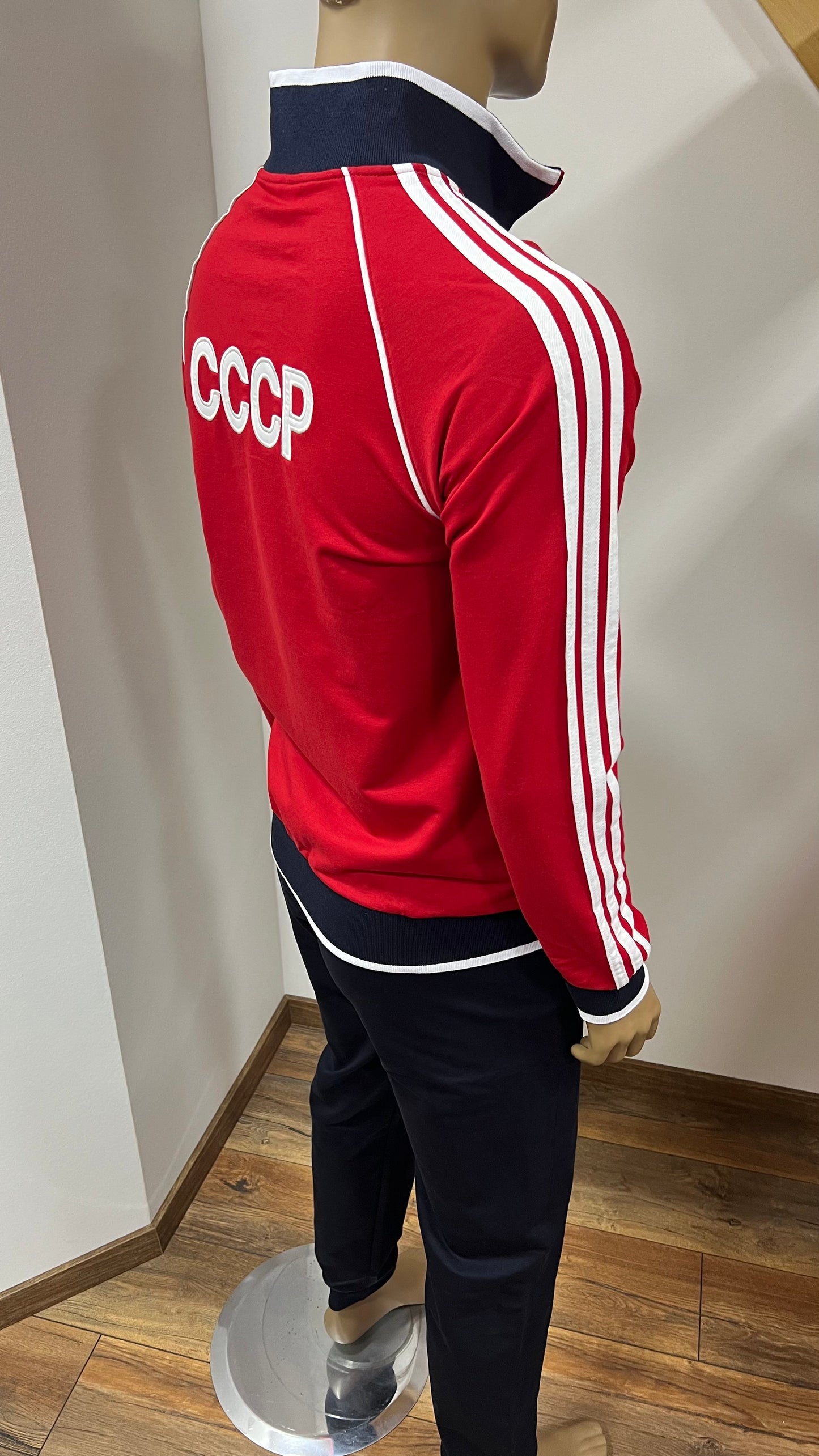 RUSSIA-CCCP-UDSSR "СЛОВО ПАЦАНА" Trainingsanzug Rot/Blau