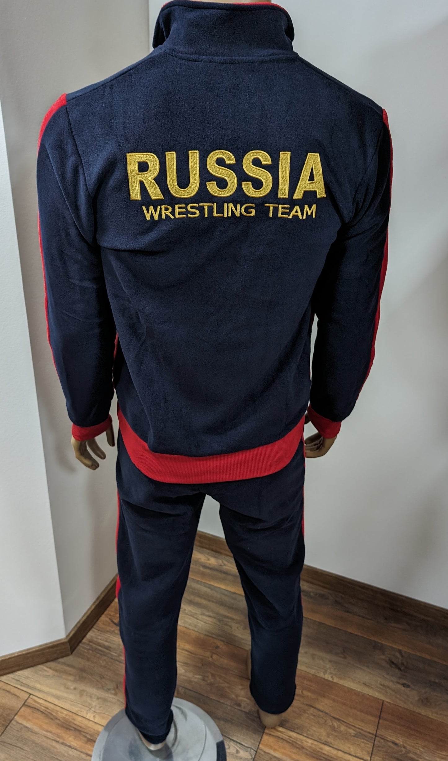WRESTLING TEAM "RUSSIA" Unisex Trainingsanzug DUNKELBLAU