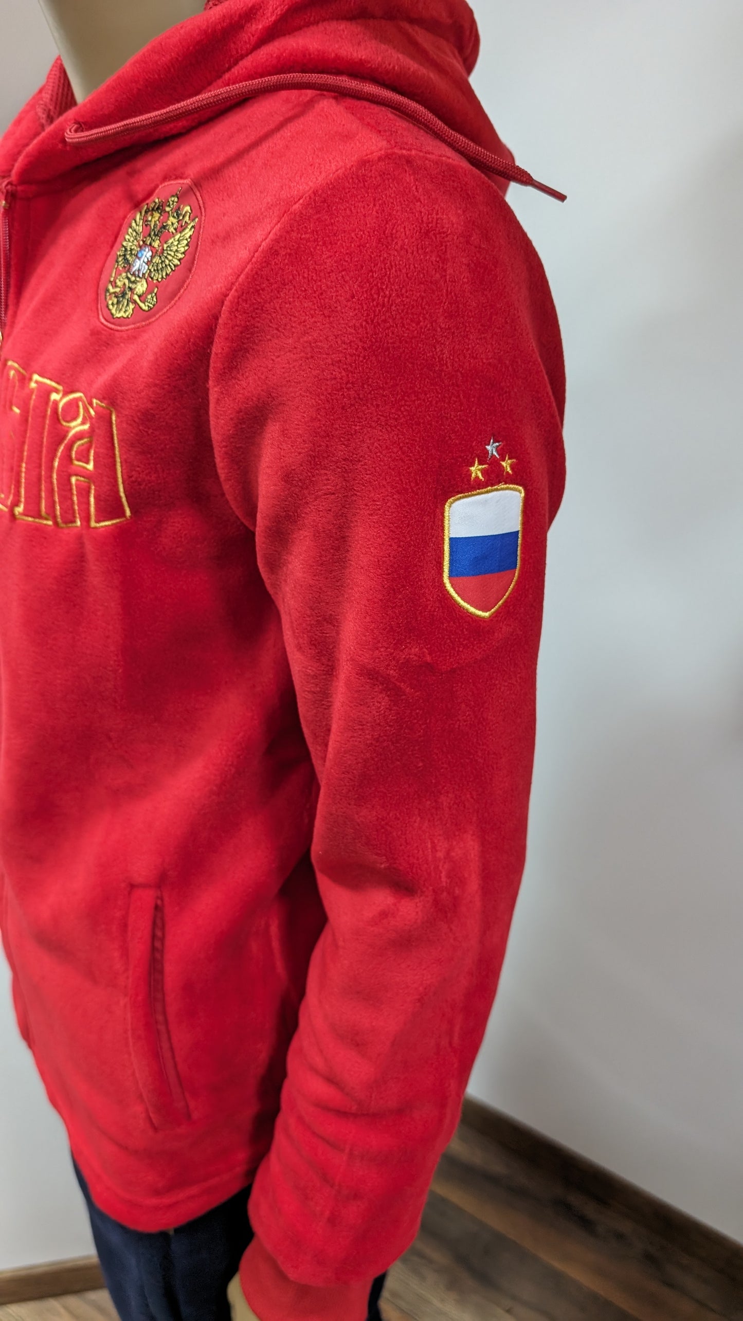 FORWARD TEAM "RUSSIA" Fleece Unisex Trainingsanzug ROT