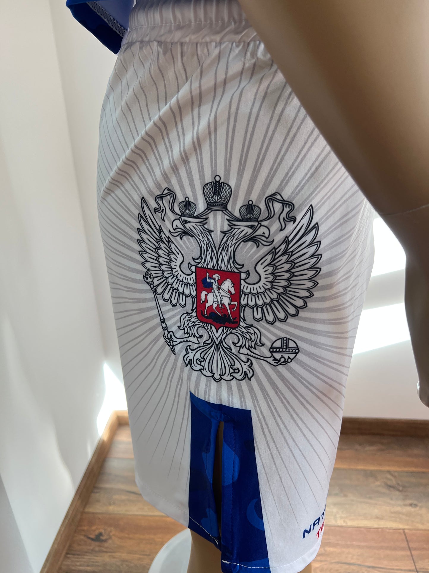 UFC MMA Team •RUSSIA• Set (T-Shirt+Shorts) Weiß