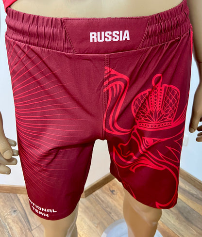 UFC MMA Team •RUSSIA• Set (T-Shirt+Shorts) Rot