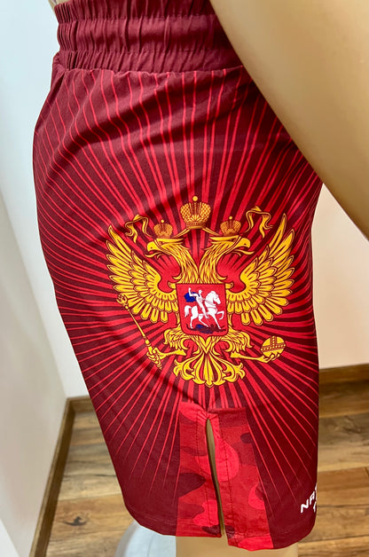 UFC MMA Team •RUSSIA• Set (T-Shirt+Shorts) Rot