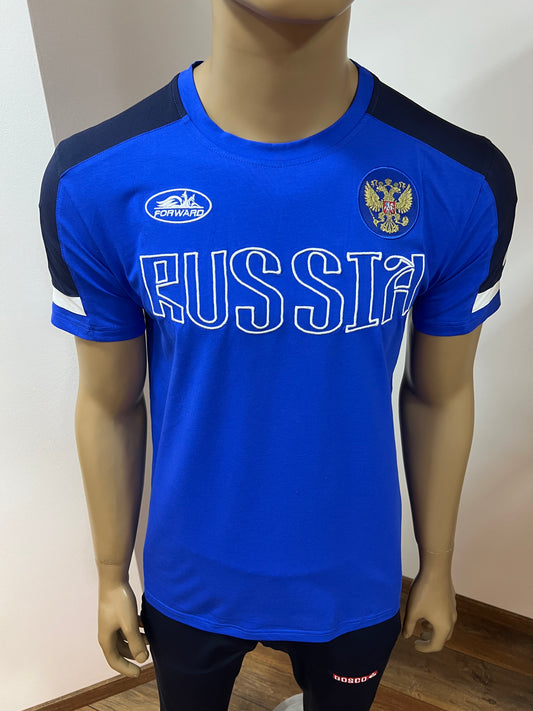 FORWARD T-Shirt blau mit Wappen