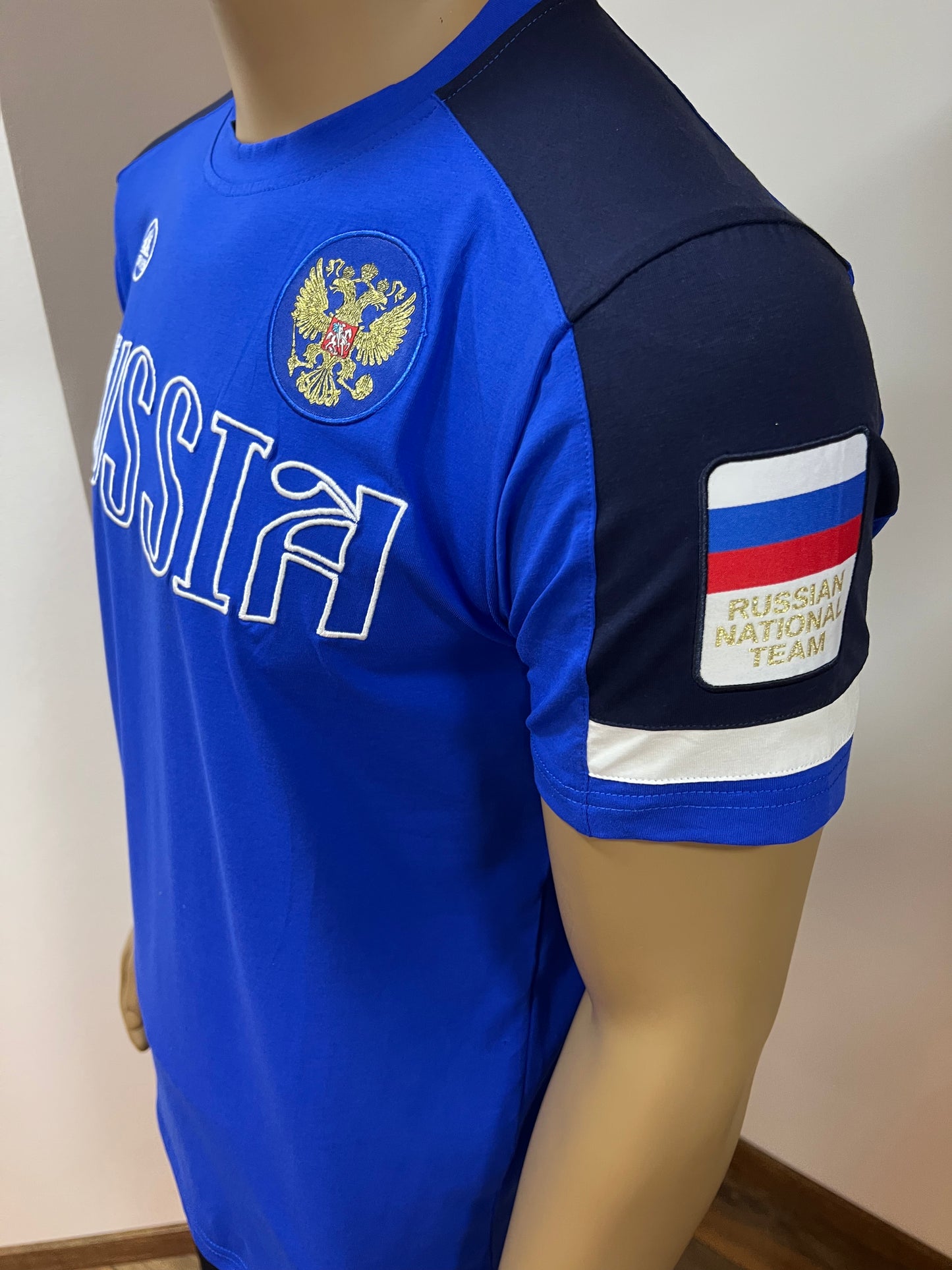 FORWARD T-Shirt blau mit Wappen