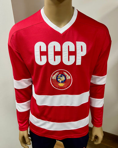 CCCP-UDSSR Langarm Shirt  "oversize" ROT, Длиный рукав