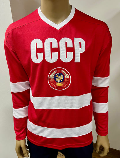 CCCP-UDSSR Langarm Shirt  "oversize" ROT, Длиный рукав
