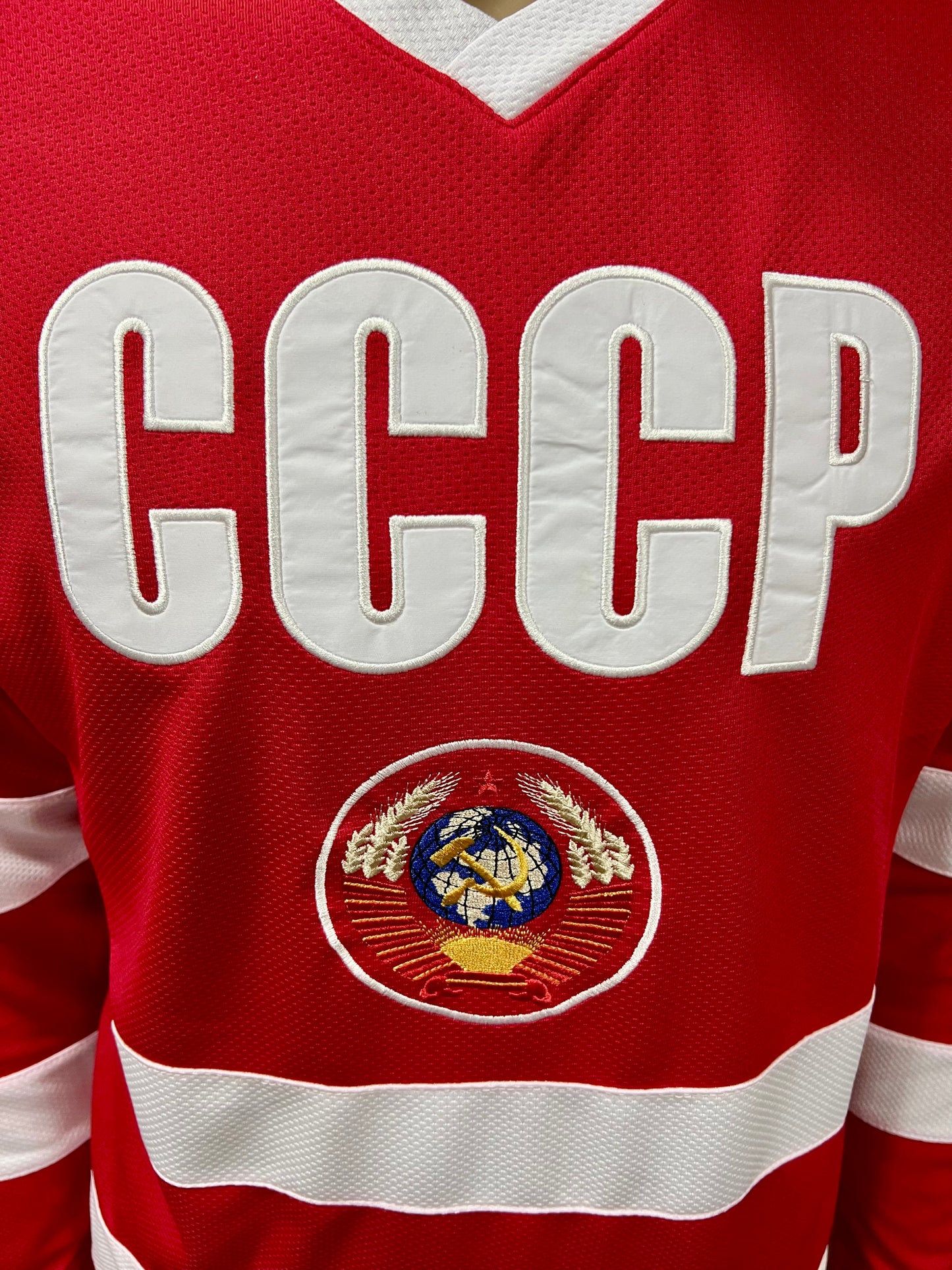CCCP-UDSSR Langarm Shirt  "oversize" ROT, Длиный рукав