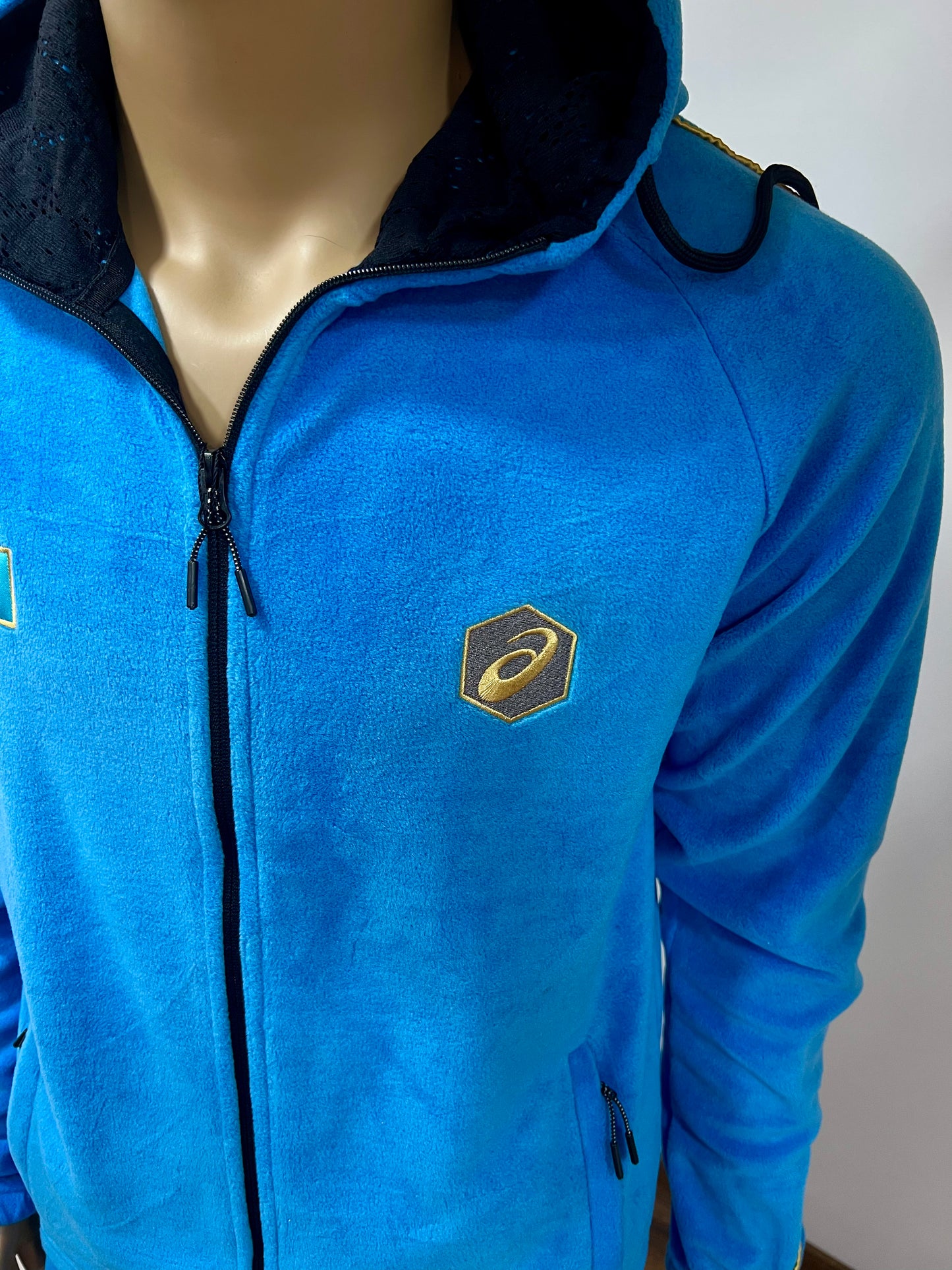 ASICS "KASACHSTAN" Olympic Team Unisex Trainingsanzug aus Fleece