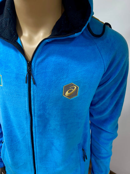 ASICS "KASACHSTAN" Olympic Team Unisex Trainingsanzug aus Fleece