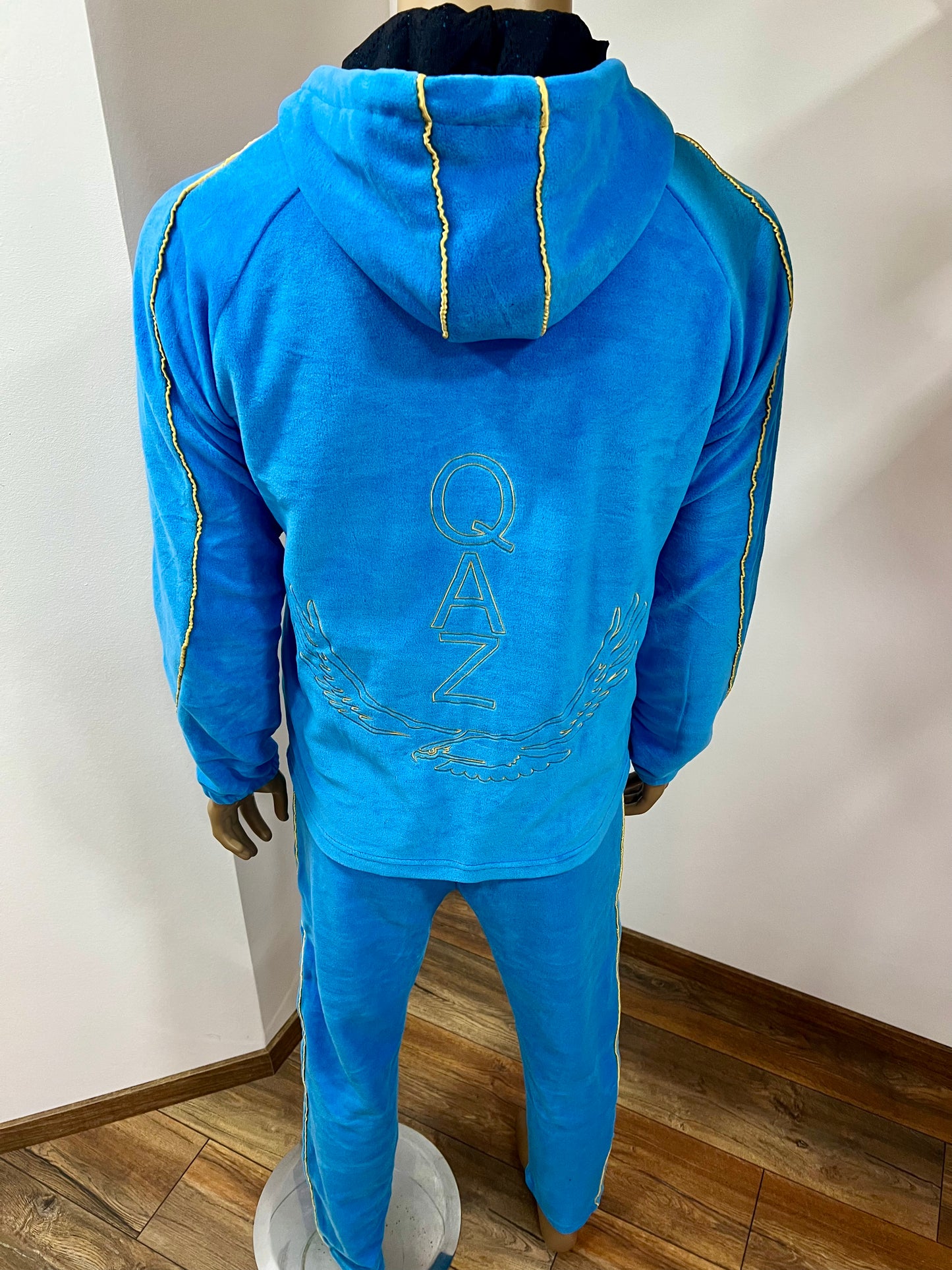 ASICS "KASACHSTAN" Olympic Team Unisex Trainingsanzug aus Fleece