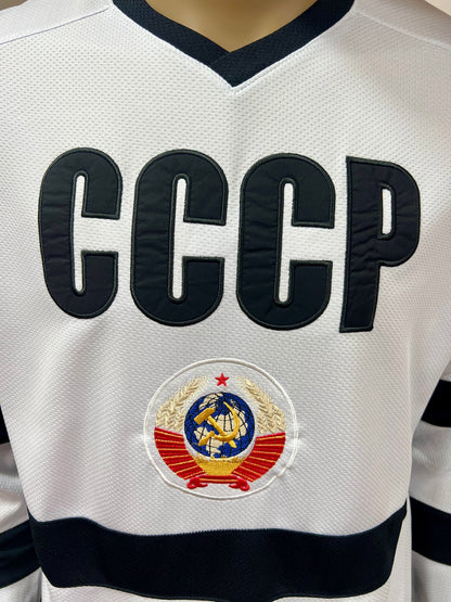 CCCP-UDSSR Langarm Shirt  "oversize" Weiß Длиный рукав