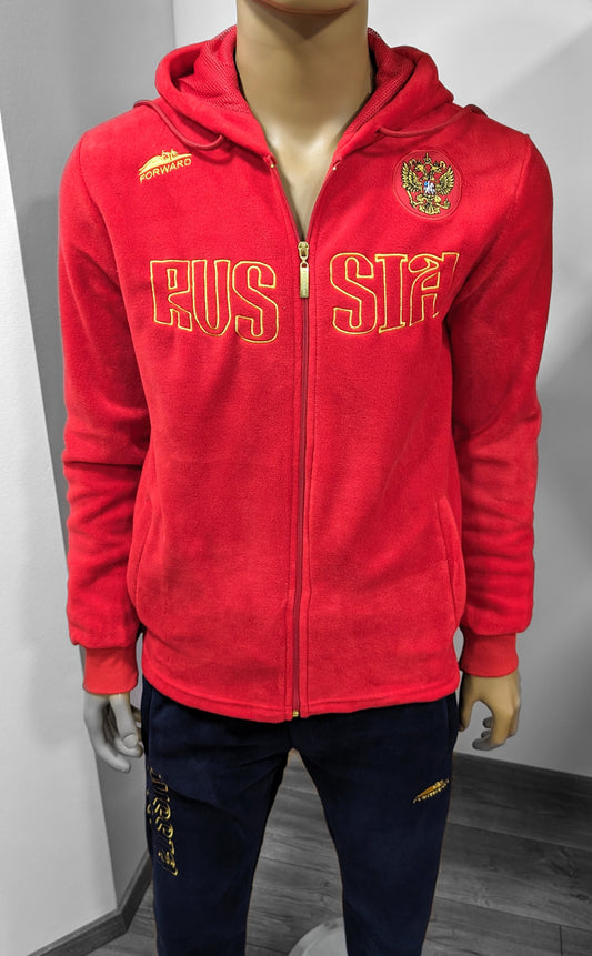 FORWARD TEAM "RUSSIA" Fleece Unisex Trainingsanzug ROT